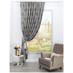 Amore Mio Классические шторы Deon Цвет: Коричневый, Серый br22430