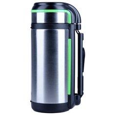 Классический термос Barouge Travel BT-419F, 1.3 л серебристый/черный