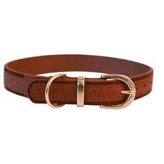 Ошейник Waifs & Strays Classic комбинированный M, обхват шеи 30-36 см коричневый