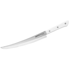 Нож для нарезки Harakiri слайсер Tanto, 23 см, корроз.-стойкая сталь, ABS пластик Samura