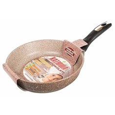 Сковорода КАТЮША 9124, 24 см, шоколадный