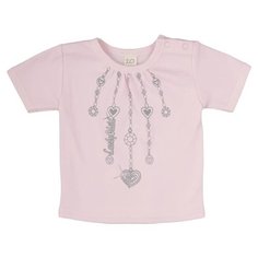 Футболка детская Lucky Child Леди размер 62-68, розовый