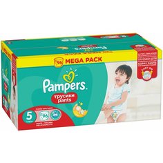 Pampers трусики Pants 5 (11-18 кг), 96 шт.