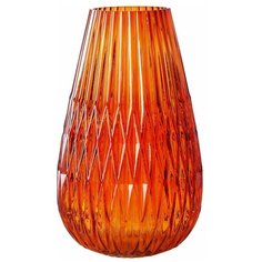 Стеклянная ваза ребекка, оранжевая, 27 см, Boltze 2006161-boltze