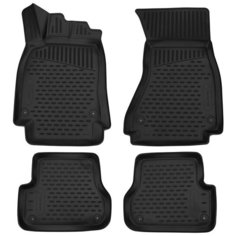 Коврики в салон автомобиля Element для Ford Ranger Supercab, 2019->, черный, 4 шт