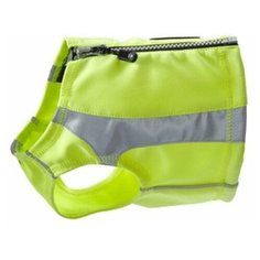 Жилет Hurtta Polar vest Полярный светоотражающий желтый для собак (XXS, Желтый)