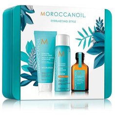 Moroccanoil Styling Set - Праздничный набор "стайл" (лак для волос 75 мл + восстанавливающее средство 25 мл + крем ля укладки 75 мл)