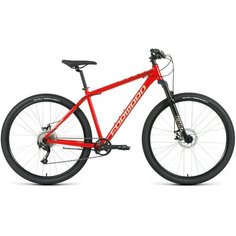 Велосипед 29" Forward Buran 29 2.0 disc AL 9 скоростей рама 19" красный/бежевый 20-21 г RBKW1M399003
