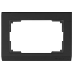 Рамка 1п WerkelWL04-Frame-01-DBL, черный
