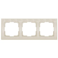 Рамка 3п WerkelWL05-Frame-03, слоновая кость