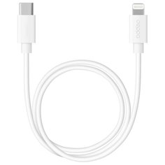 Кабель Deppa USB Type-C - Lightning (72280) 1.2 м, белый