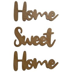 Панно настенное AFI DESIGN "Дом милый дом. Home Sweet Home", дуб