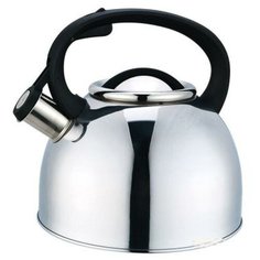 Чайник для плиты MALLONY Arte из нерж стали со свистком, 2,5л