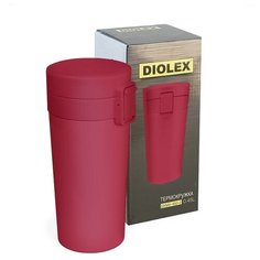 Термокружка Diolex DXMV-450-4, 400 мл (с кнопкой клапаном)