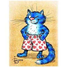 Алмазная мозаика Гранни «Мачо» (полная выкладка, 40х30 см, квадратные стразы)