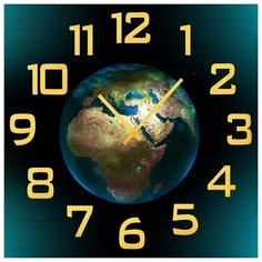 SvS Настенные часы SvS 3002292 Глобус земли СВС