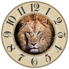 SvS Настенные часы SvS 3502246 Царь природы СВС