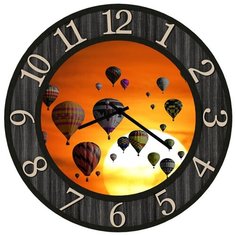 SvS Настенные часы SvS 3002200 Воздушные шары СВС