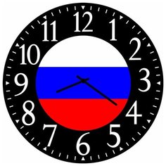 SvS Настенные часы SvS 3502331 Флаг России СВС