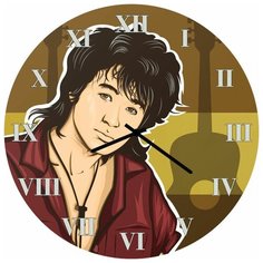 SvS Настенные часы SvS 3002268 Цой СВС