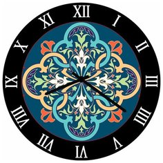 SvS Настенные часы SvS 3002820 Разноцветный узор СВС