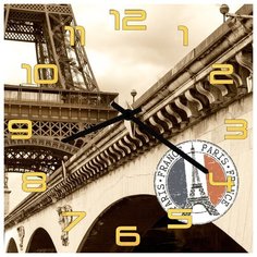 SvS Настенные часы SvS 4003077 Мост в Париже СВС