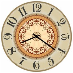 SvS Настенные часы SvS 3002916 Узор СВС