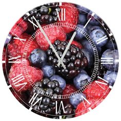 SvS Настенные часы SvS 3001286 Kitchen Фруктовое ассорти СВС