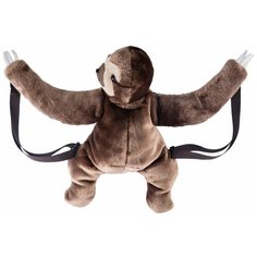 Рюкзаки-игрушки универсальные котофей 02003078-00 размер 50 см цвет коричнев.