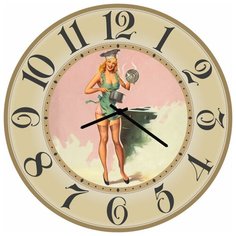 SvS Настенные часы SvS 4002681 Соблазнительная повар СВС