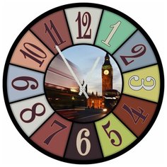 SvS Настенные часы SvS 3502799 Москва в рамке СВС