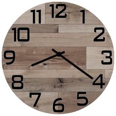 SvS Настенные часы SvS 3002971 Паркет СВС