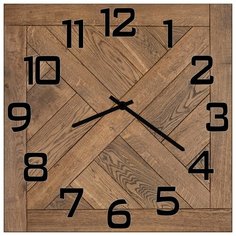 SvS Настенные часы SvS 3002998 Паркет СВС