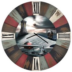 SvS Настенные часы SvS 3502238 Инопланетный мир СВС