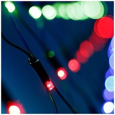 Светодиодная гирлянда ARD-NETLIGHT-CLASSIC-2500x2500-BLACK-432LED RGB (230V, 26W) (Ardecoled, IP65) Arlight