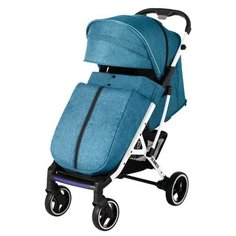 Прогулочная коляска Yoya Plus Premium 2021 (Dearest 819 Plus) Изумрудная на белой раме