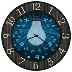 SvS Настенные часы SvS 3502237 Лампочка идей СВС