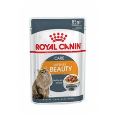 Влажный корм для кошек Royal Canin Intense Beauty (в соусе) 85г х 24шт