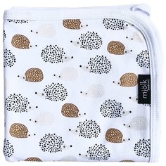 Плед Mjolk Ёжики 78292 120х85 см белый