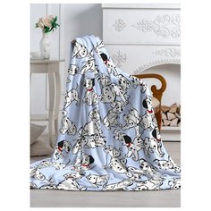 Плед Павлинка Disney 101 Далматинец 150x100 см голубой