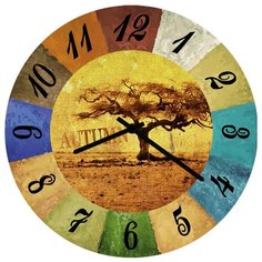 SvS Настенные часы SvS 4003063 Винтаж осень СВС