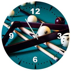 SvS Настенные часы SvS 4001617 Бильярдный стол СВС