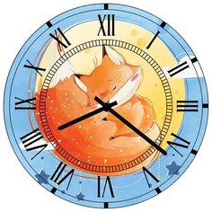 SvS Настенные часы SvS 3001131 Kids Лисенок СВС