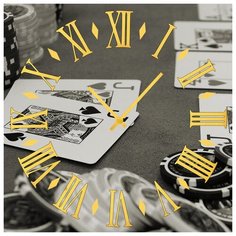 SvS Настенные часы SvS 3001654 Покер СВС