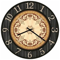 SvS Настенные часы SvS 3502914 Узор СВС