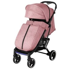 Прогулочная коляска Yoya Plus Premium 2021 (Dearest 819 Plus) Розовая на черной раме
