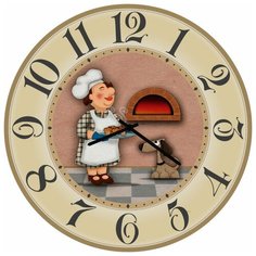 SvS Настенные часы SvS 3002684 Повар у печи СВС
