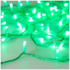 Светодиодная гирлянда ARD-STRING-CLASSIC-10000-GREEN-100LED-MILK-STD Green (230V, 7W) (Ardecoled, IP65) Arlight