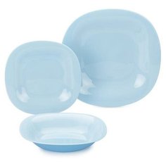 Столовый сервиз "CARINE LIGHT BLUE NEO" из 18 пр. на 6 персон (Arc international арт.P7629) Luminarc