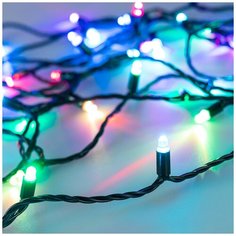 Светодиодная гирлянда ARD-STRING-CLASSIC-15000-BLACK-100LED-LIVE RGB-SPI (12V, 53W) (Ardecoled, IP65) Arlight
